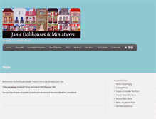 Tablet Screenshot of jansdollhouses.com